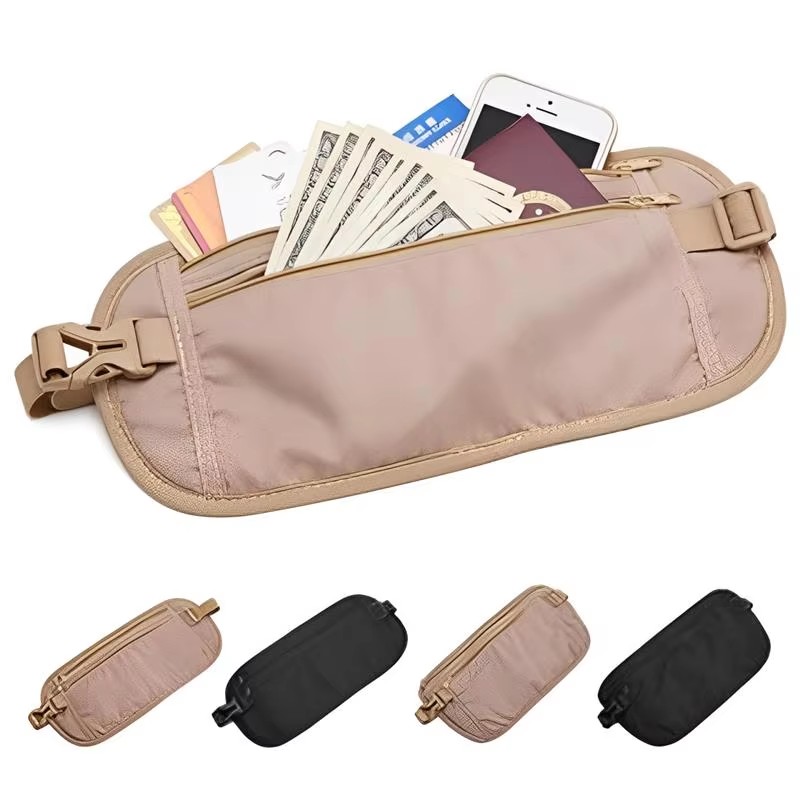 Money Belt Hidden - Sport Running Wais Bag Invisible Travel