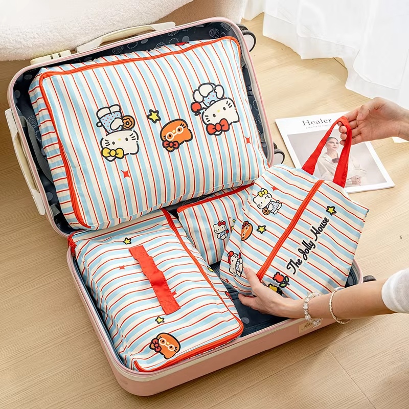 Travel Accessories Wholesale - Hellokitten Travel Storage Bags Waterproof Striped