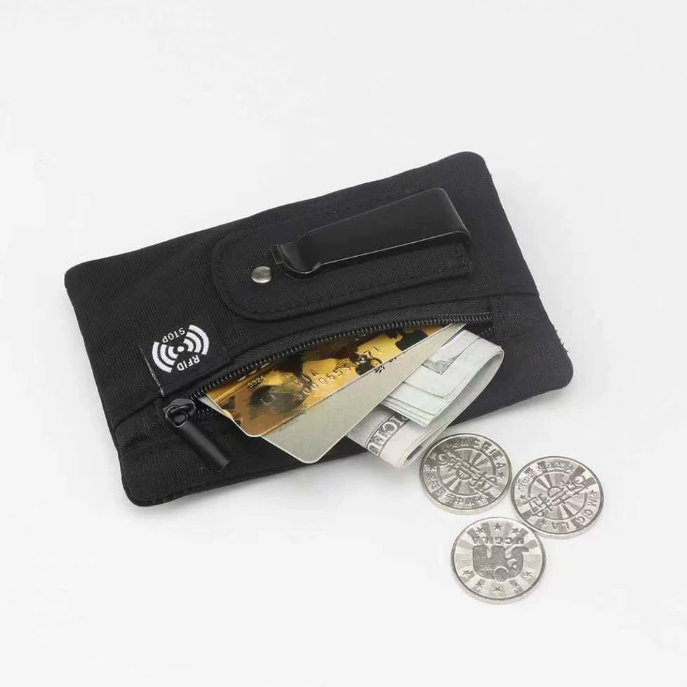 Money Belt Hidden - Anti-Theft Hidden Clip Stash Pouch, RFID