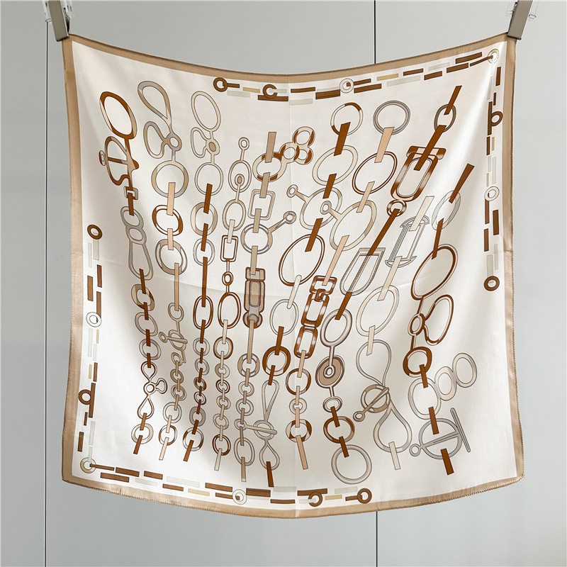 Travel Hair Accessories - Summer Silk Small Scarf Women Spring