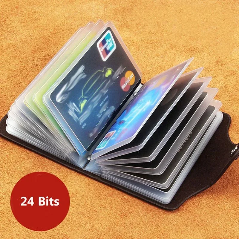 Travel Wallet Slim - Business Card Holder Anti-theft ID Credit