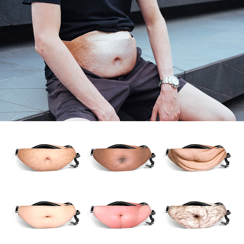 Money Belt Hidden - Funny Dad Bod Money Belt Bag