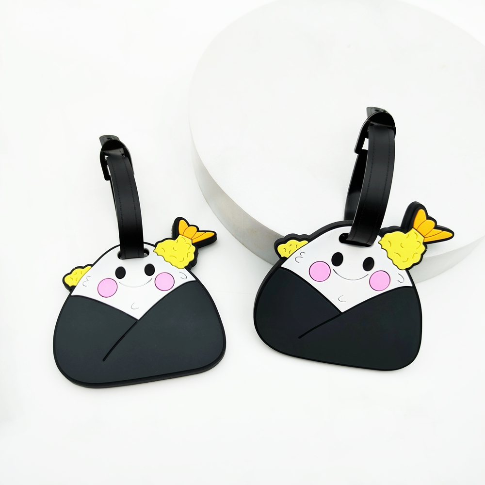 Travel Accessories International - 2pcs Cute Zongzi Food Luggage Tag