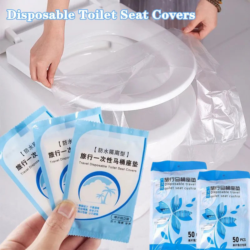 Travel Accessories And Gadgets - 50/100pcs Disposable Toilet Seat Cover Mat