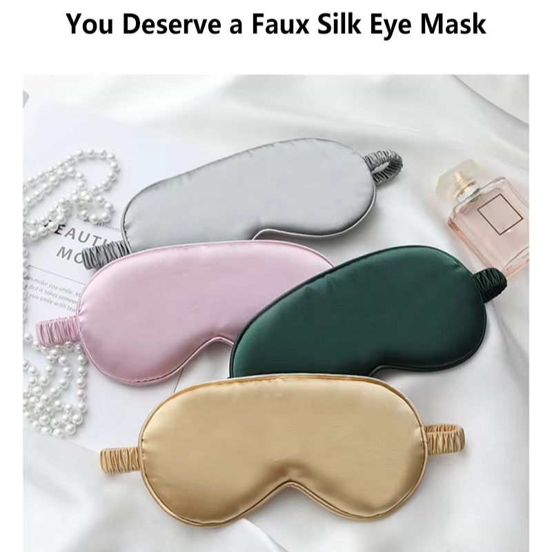Double-Sided Silk Sleeping Eye - Eye Mask Sleep Travel review and price
