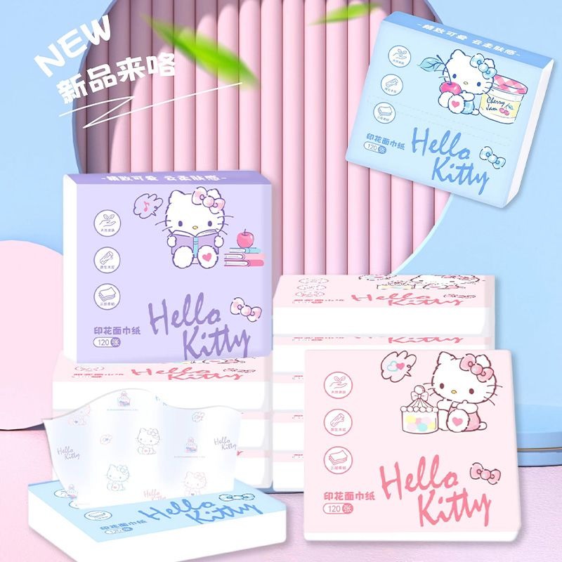 New Hello Kitty Bag Tissues 6  - Travel Accessories Gift Set review and price