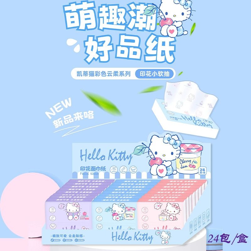 New Hello Kitty Bag Tissues 6  - Travel Accessories Gift Set review and price