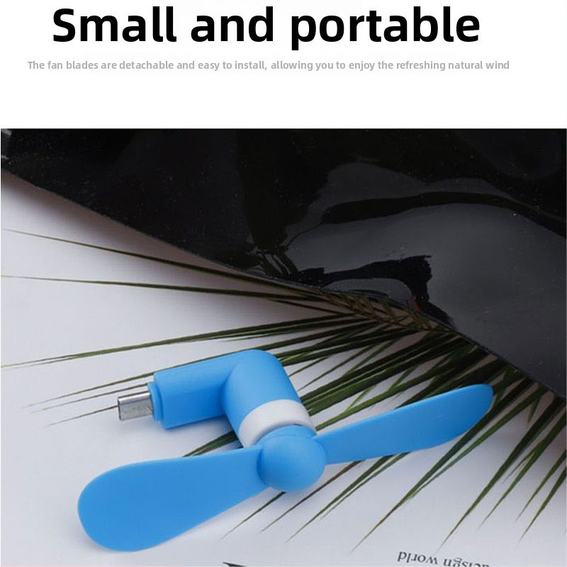 Type C Mini Phone Fan, Portabl - Travel Accessories And Gadgets review and price