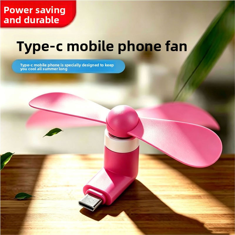 Type C Mini Phone Fan, Portabl - Travel Accessories And Gadgets review and price