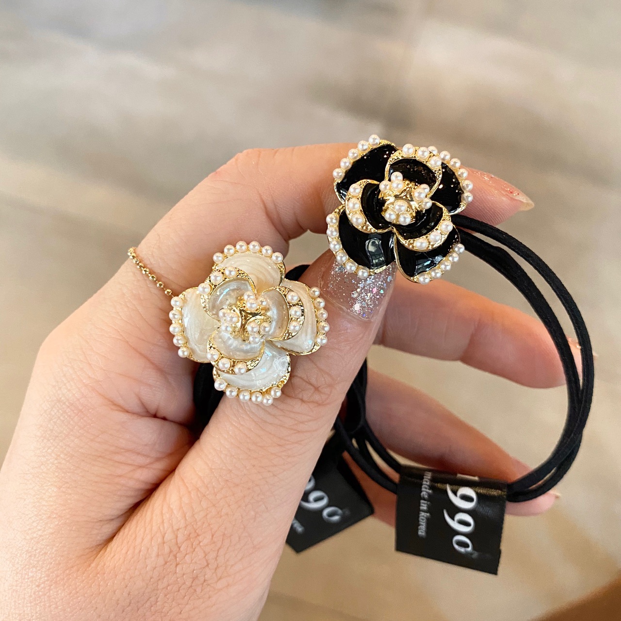 MIni Metal Flower Elastic Hair - Travel Accessories Wholesale review and price