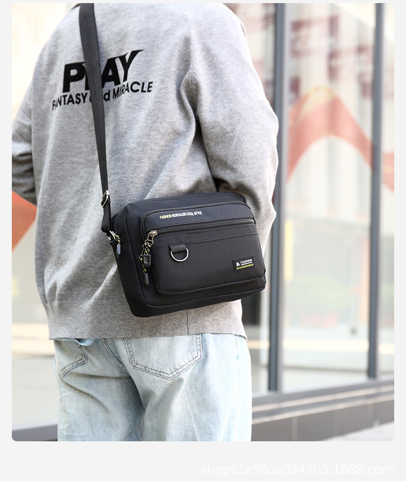 Casual Men's Crossbody Shoulde - Travel Accessories To Gift review and price