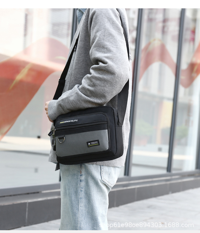 Casual Men's Crossbody Shoulde - Travel Accessories To Gift review and price