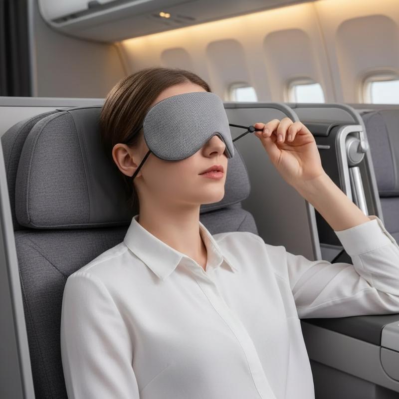 Ice Silk Eye Mask Adjustable W - Eye Mask Sleep Travel review and price