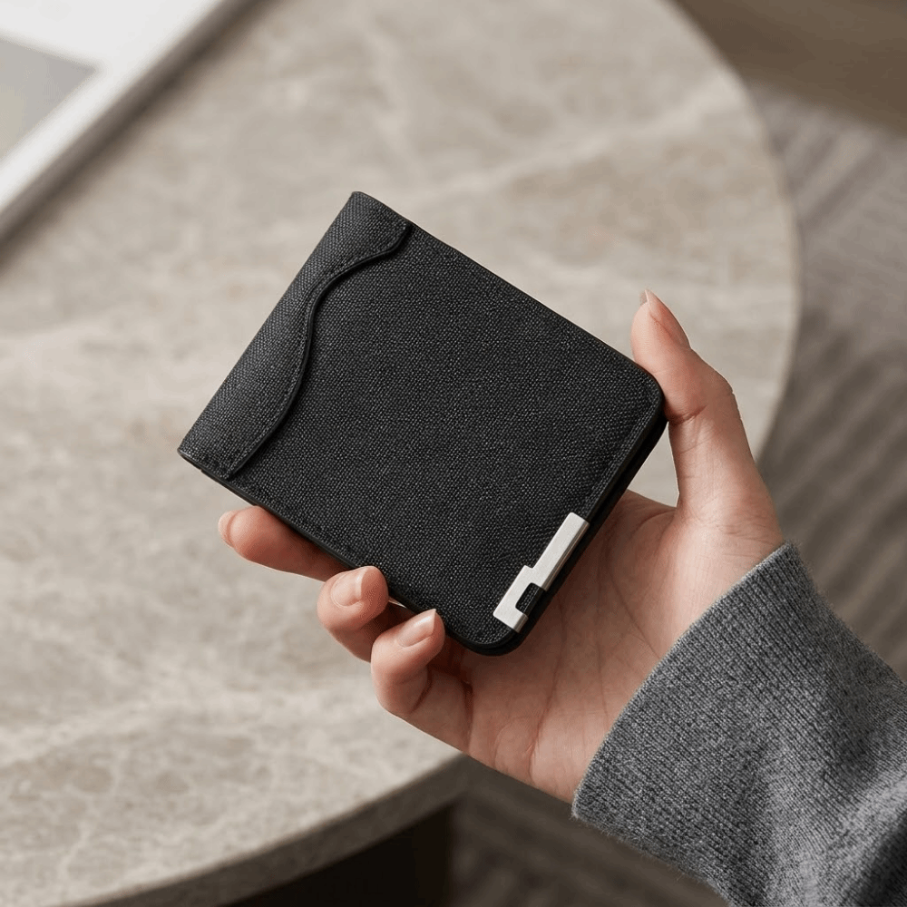 Retro Canvas Short Wallet Meta - Travel Wallet Slim review and price