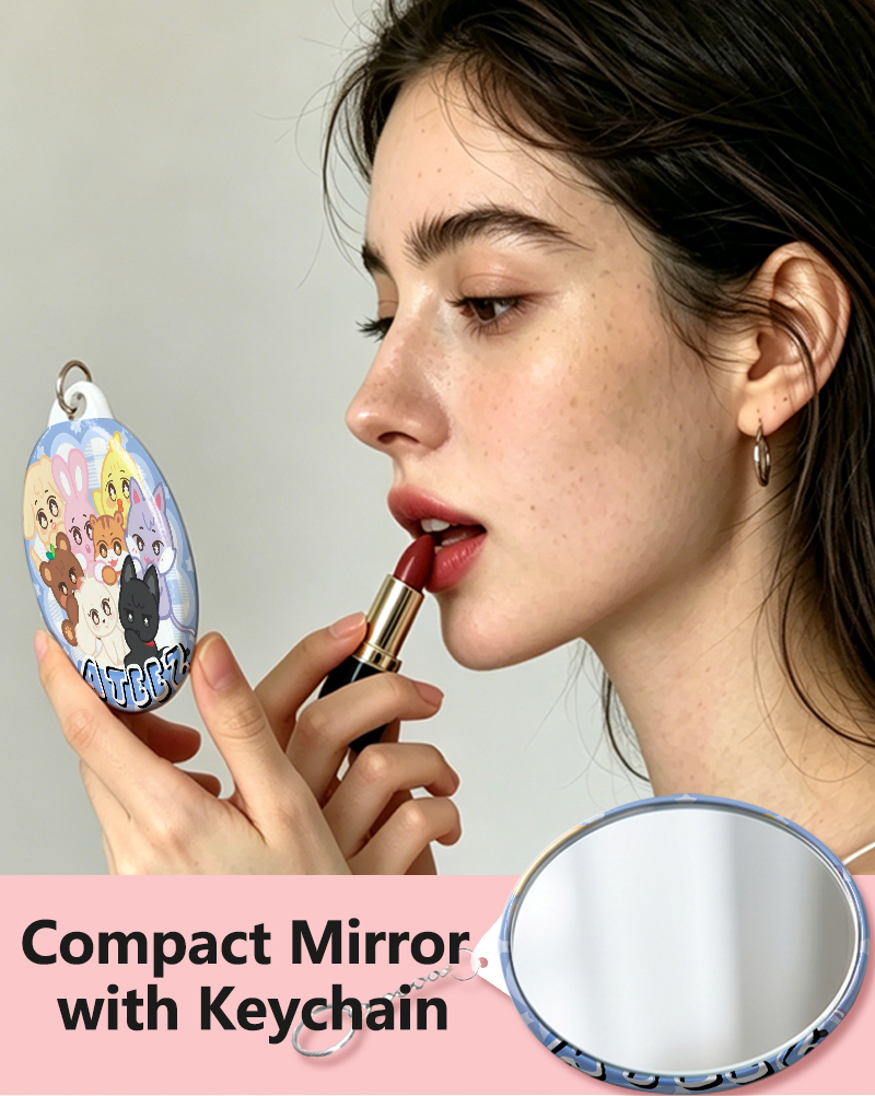 8pcs KPop ATEEZ Compact Keycha - Travel Accessories Wholesale review and price