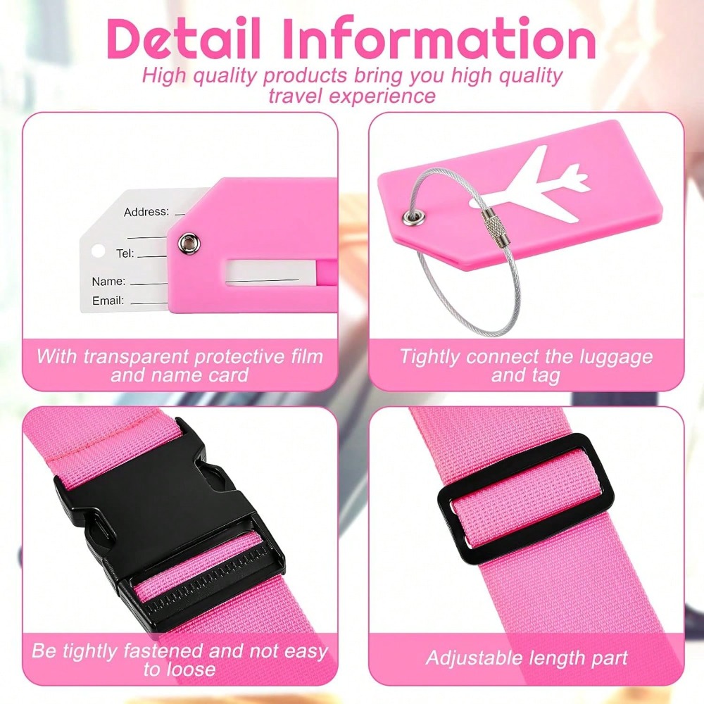 Luggage Strap Set with Luggage - Travel Accessories International review and price