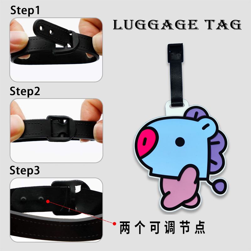 BT21 cartoon cute keychain Kaw - Travel Accessories Gift Set review and price