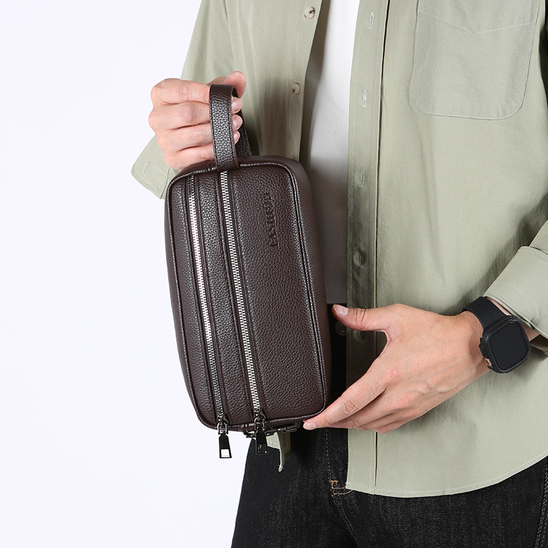 Vintage Men Hand Clutch Bag Mu - Travel Accessories Box review and price