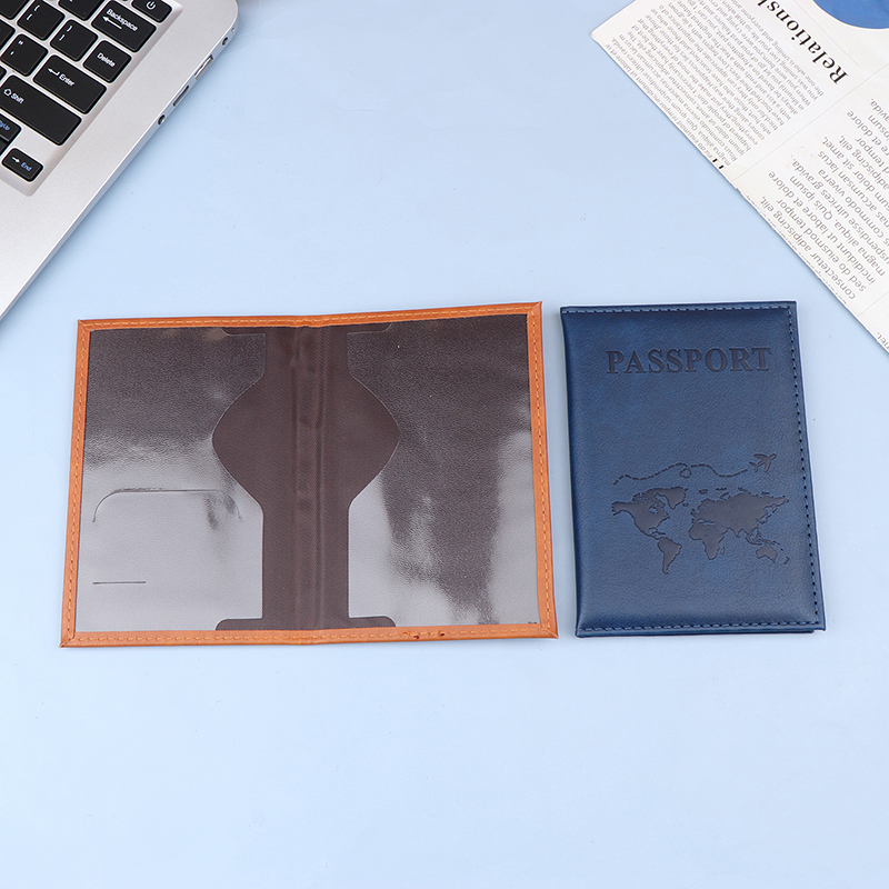 Unisex PU Leather Passport Cov - Travel Wallet Slim review and price