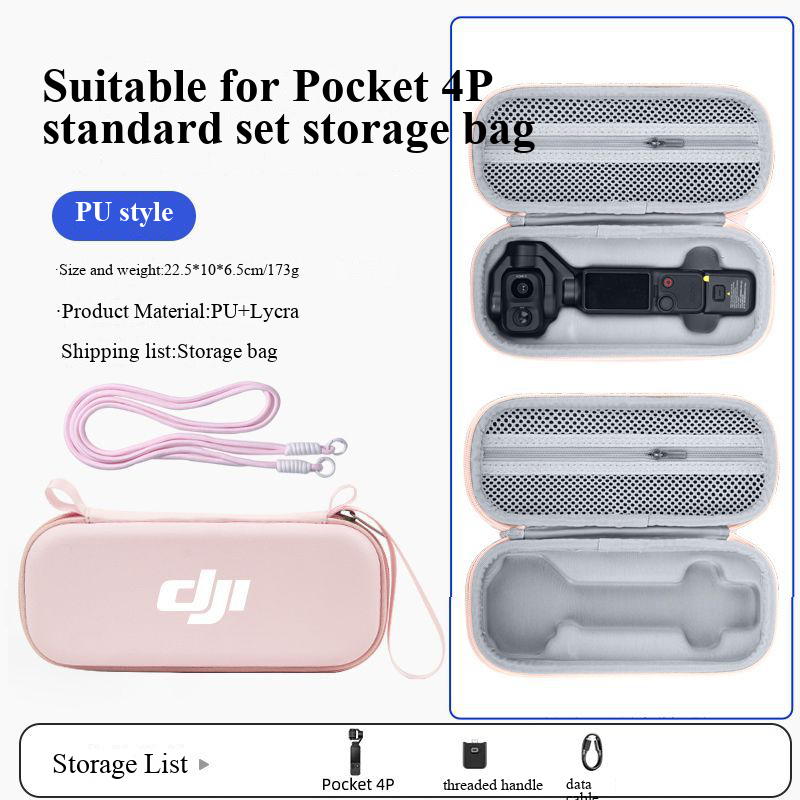 Storage Bag For DJI Pocket 4 P - Travel Accessories Box review and price
