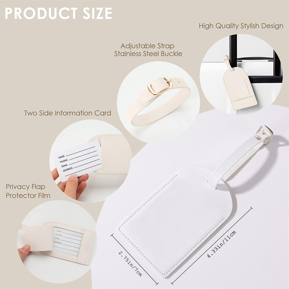 Personalised Pu Leather Luggag - Travel Accessories Name review and price