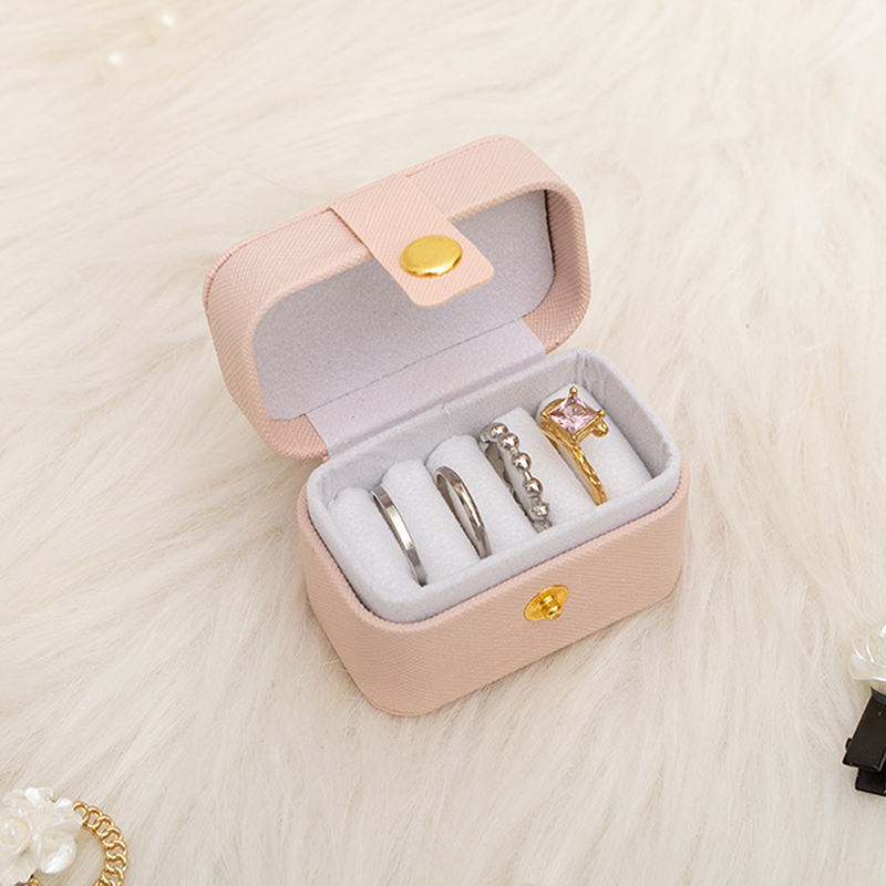 PU Leather Portable Jewelry Bo - Travel Accessories Display review and price