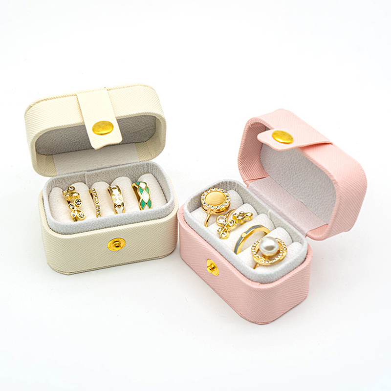 PU Leather Portable Jewelry Bo - Travel Accessories Display review and price