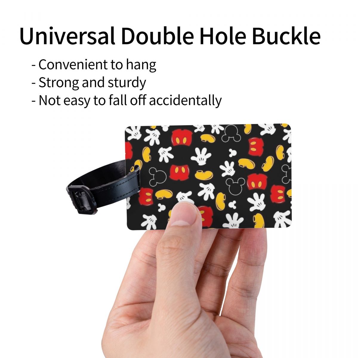 Custom M-Mouse  Luggage Tag fo - Travel Accessories International review and price