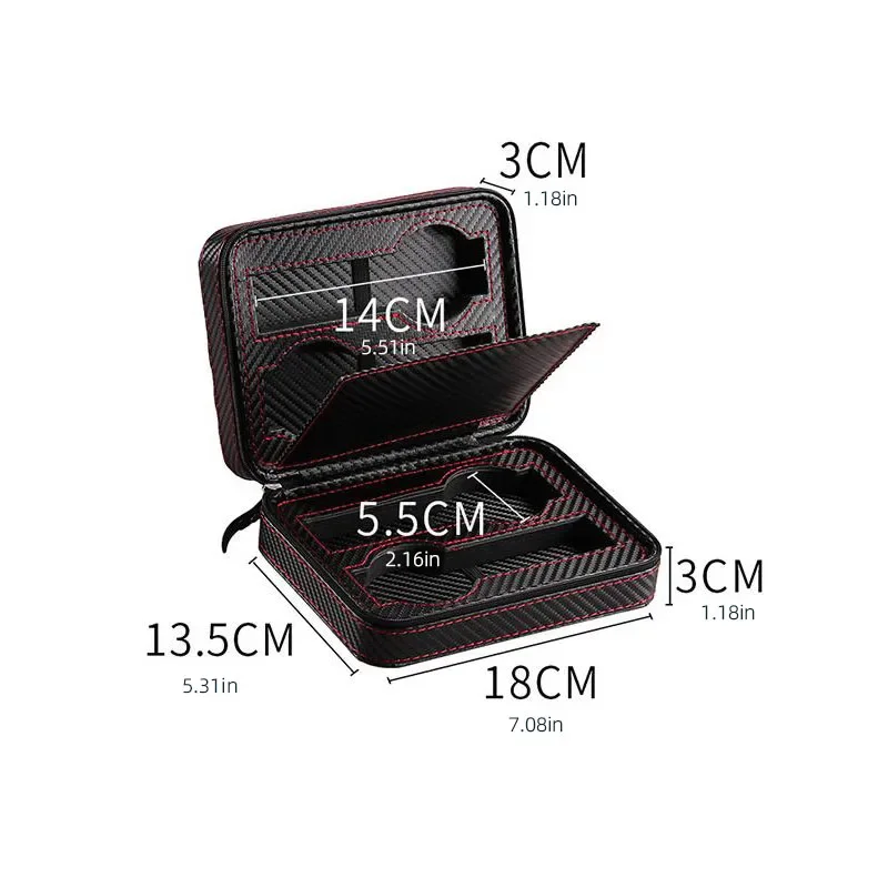 4-Slot Portable Watch Storage  - Travel Accessories Display review and price