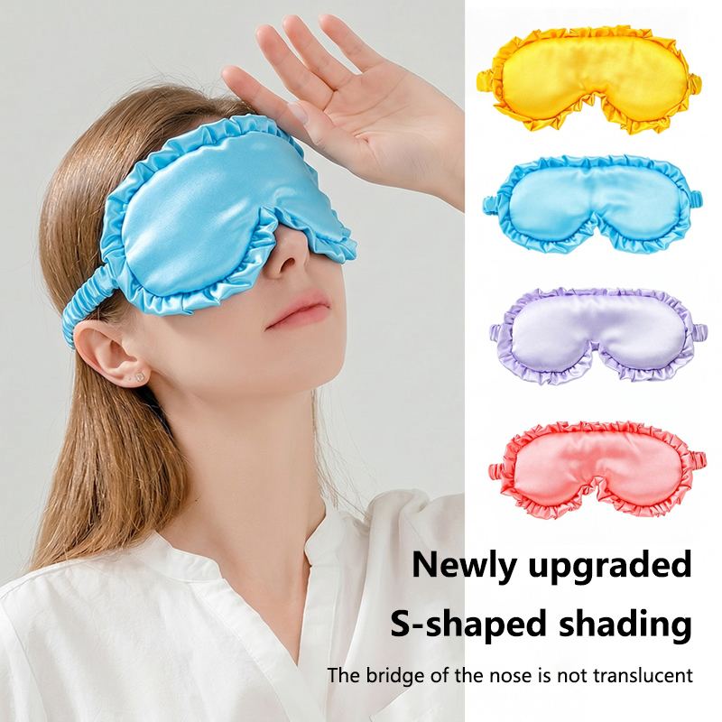 Fashion Solid Imitation Silk E - Eye Mask Sleep Travel review and price