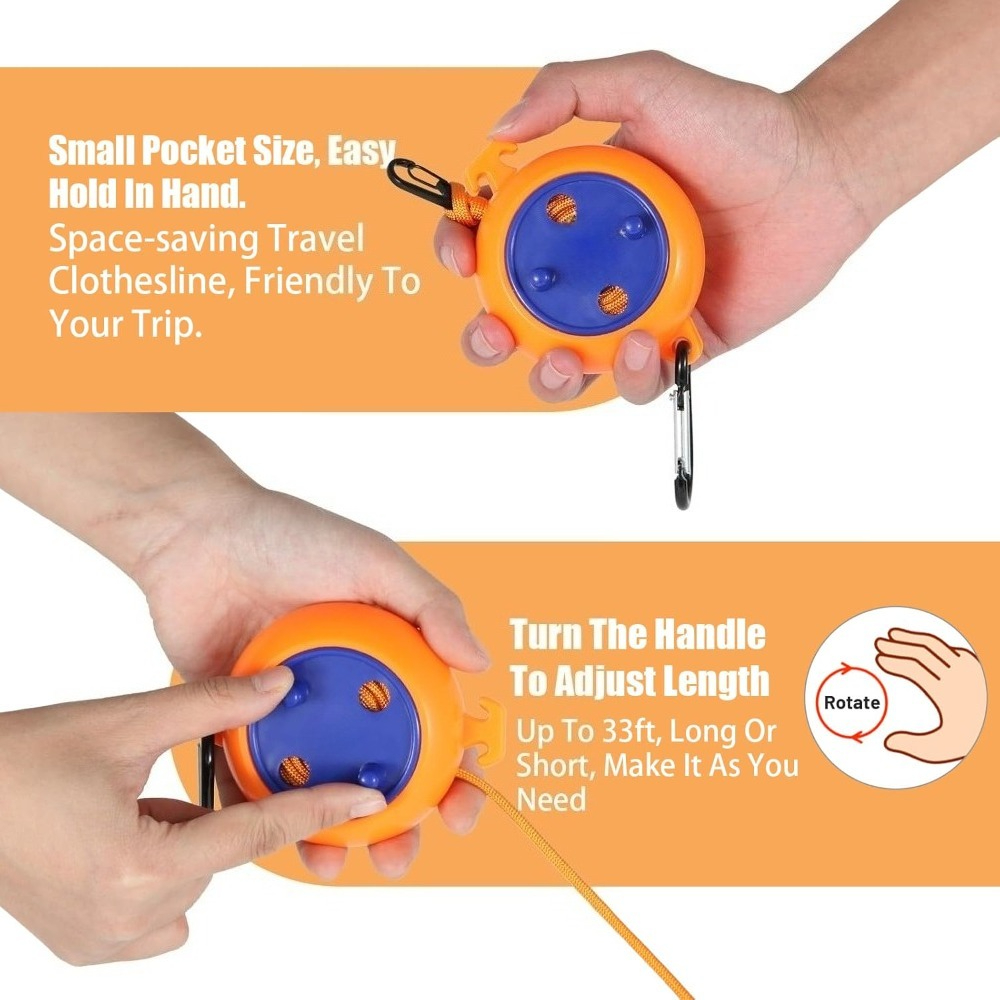 10M Retractable Clothesline Ou - Travel Accessories And Gadgets review and price