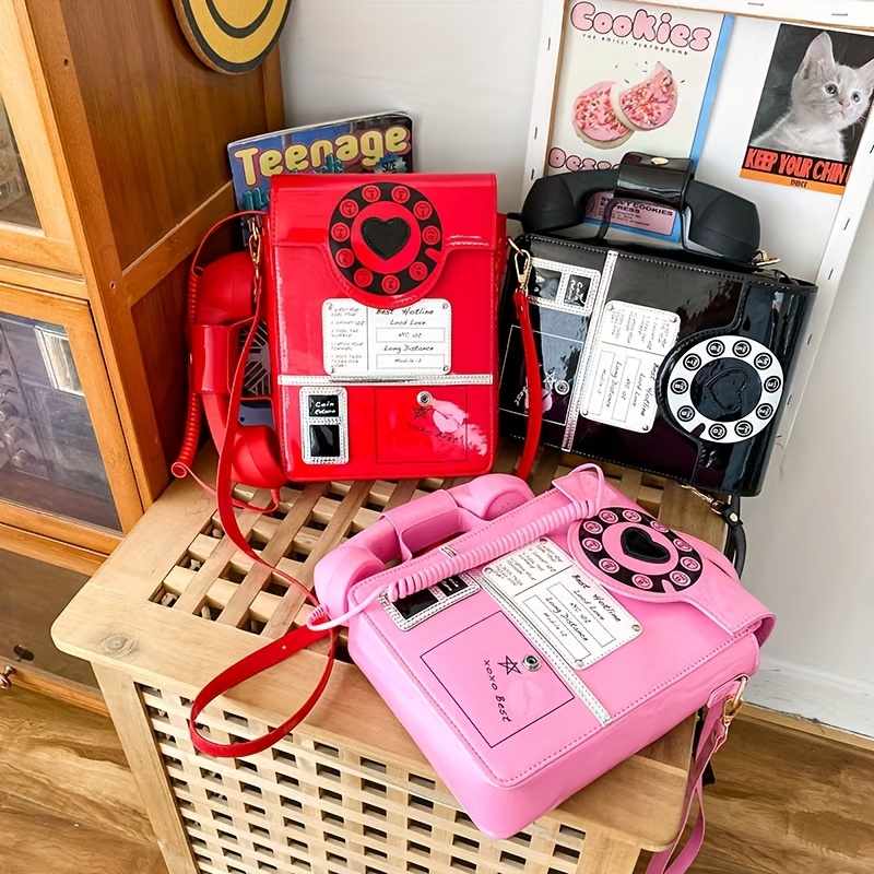 Vintage Telephone Comb Crossbo - Travel Accessories Shops review and price
