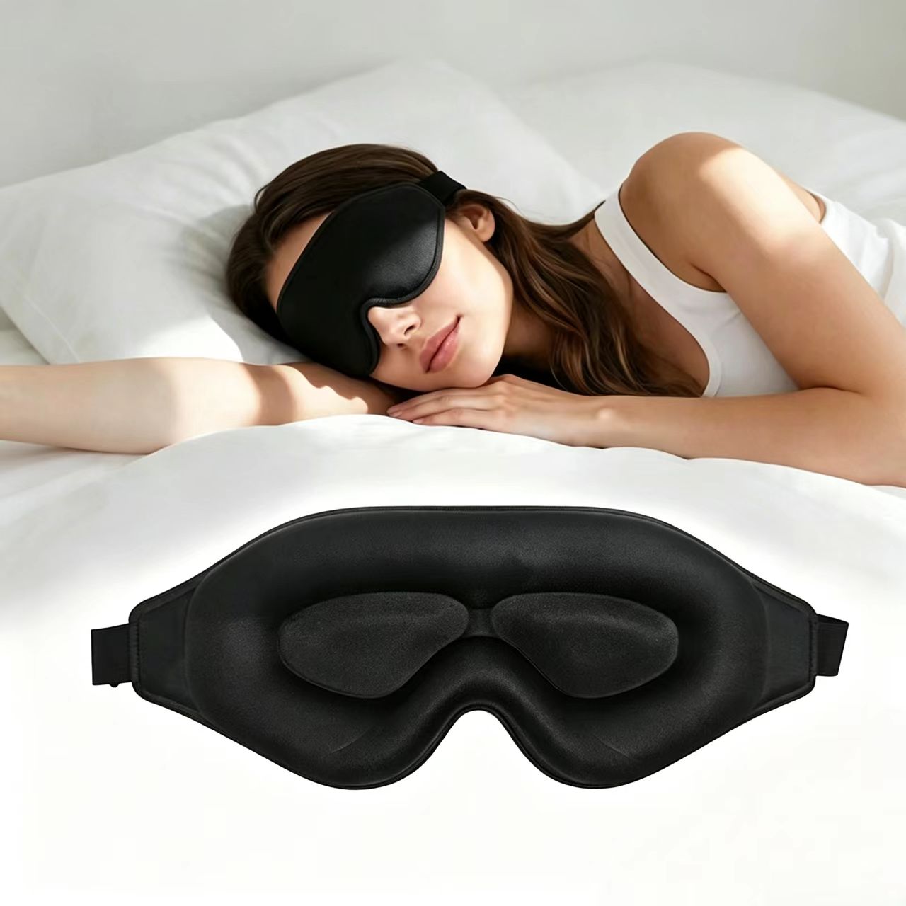 3D Eye Mask, Comfortable & Bre - Eye Mask Sleep Travel review and price