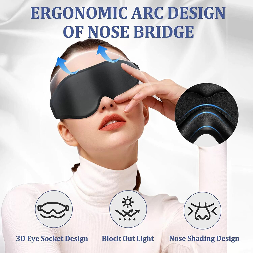 3D Eye Mask, Comfortable & Bre - Eye Mask Sleep Travel review and price
