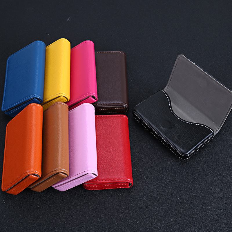 1pc PU Leather Business Card H - Travel Wallet Slim review and price