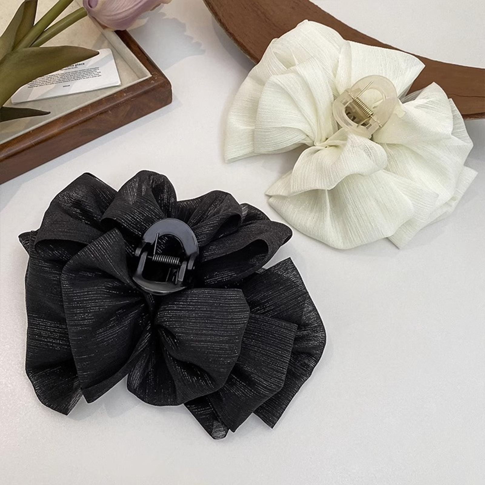 Elegant Bow Hair Claw For Wome - Travel Accessories Shops review and price