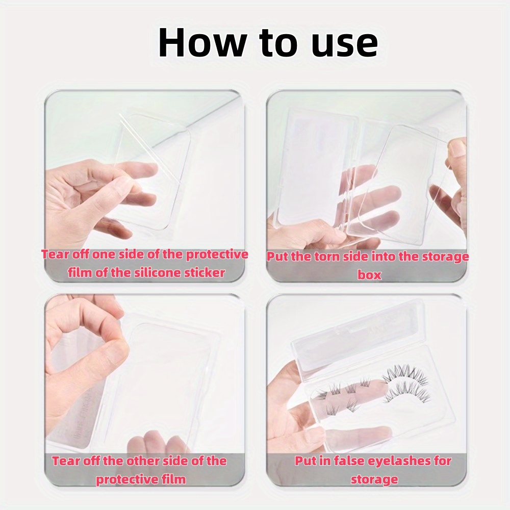 Portable False Eyelashes Stora - Travel Accessories Box review and price