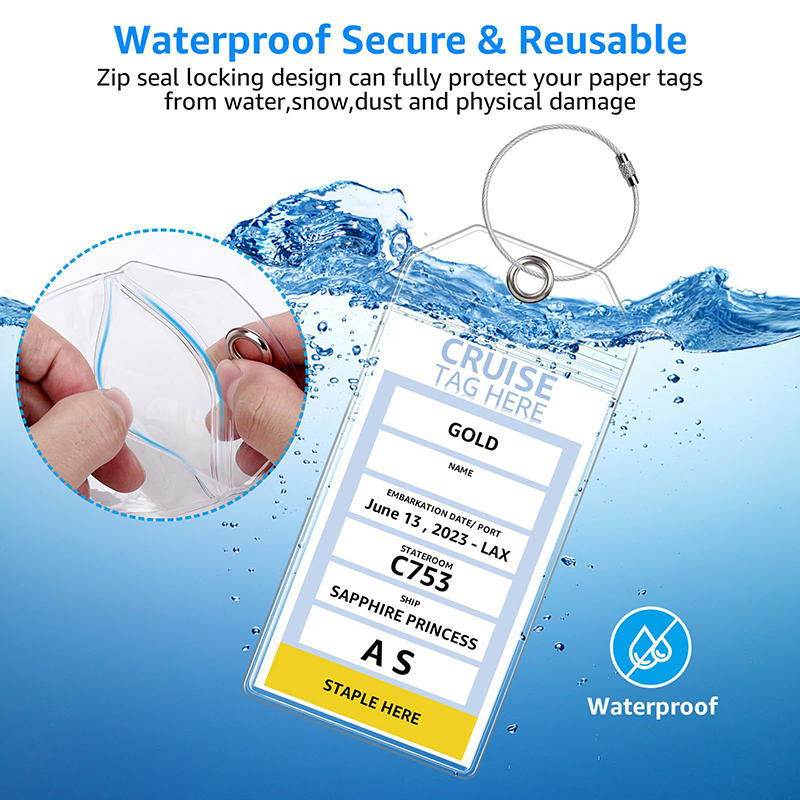 5PCS Vertical Transparent Wate - Travel Accessories International review and price