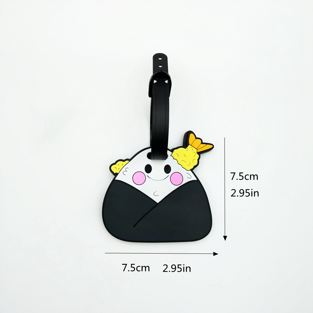 2pcs Cute Zongzi Food Luggage  - Travel Accessories International review and price