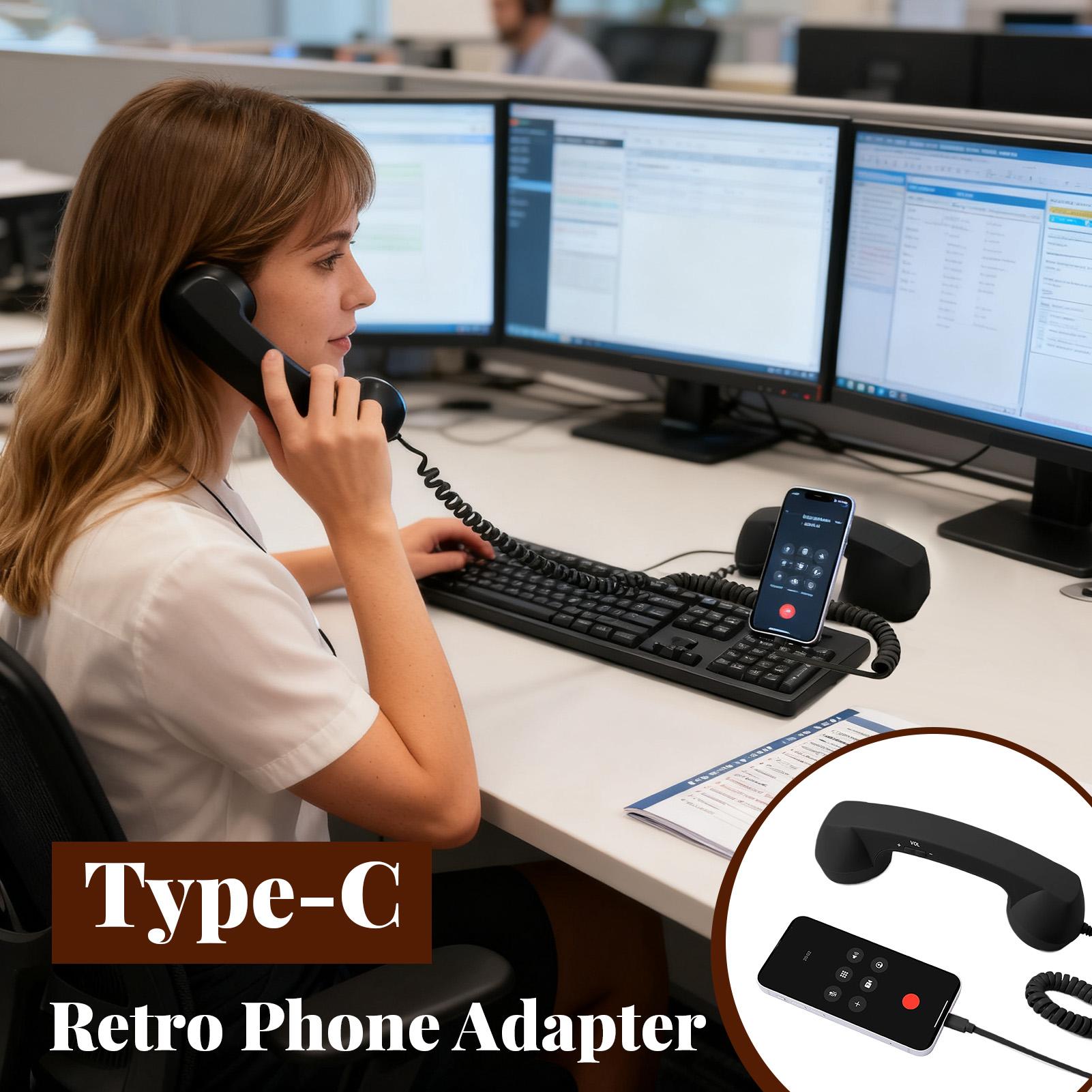 Type-C Retro Phone Adapter Lan - Travel Accessories To Gift review and price