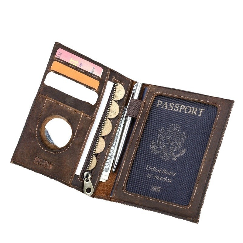 Custom Logo Genuine Leather Sl - Travel Wallet Slim review and price