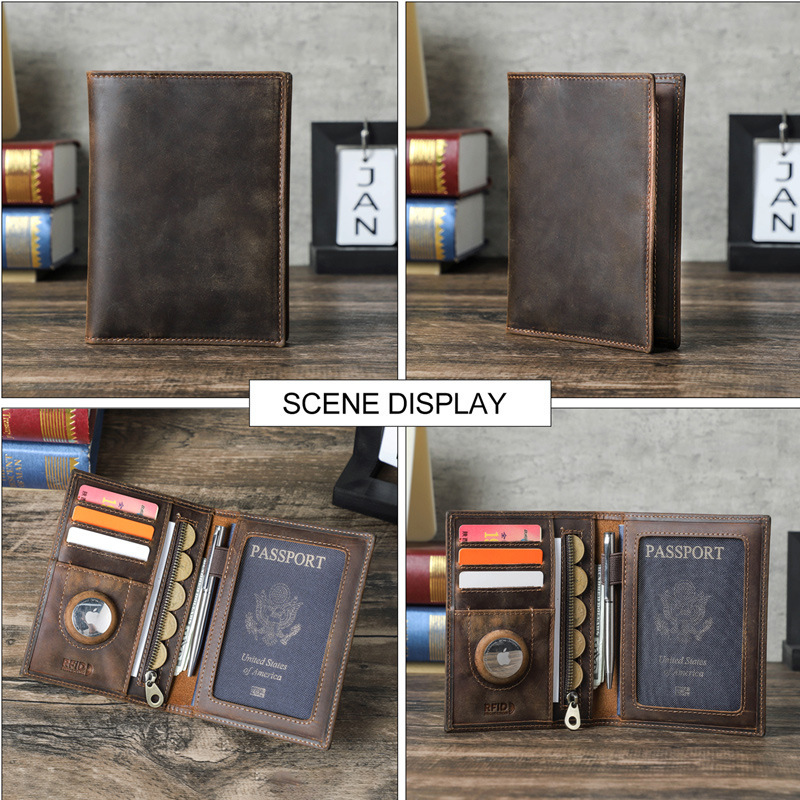 Custom Logo Genuine Leather Sl - Travel Wallet Slim review and price