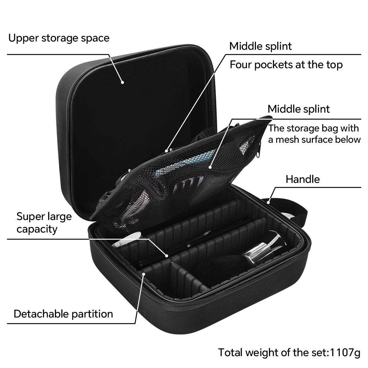Professional Barber Storage Ha - Travel Accessories Display review and price