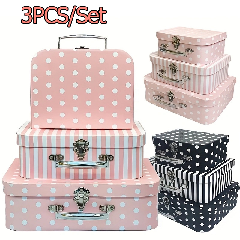 3pcs Vintage Style Cardboard B - Travel Accessories Gift Set review and price